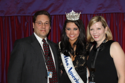 Laura Kaeppeler - Miss A 2012 saturday night suite party with Brenda & Michael